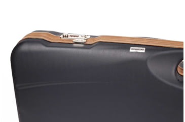 Image of Negrini OU Deluxe Skeet Two Barrel Shotgun Case + Tube Set, Navy/Tobacco Leather/Navy Interior, 1652LX-TUBE/5212
