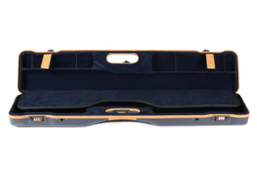 Image of Negrini OU/SXS Deluxe Ultra-Compact Sporter Shotgun Case, Black/Grey, 16407LX/5643