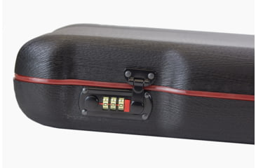 Image of Negrini OU, SXS Hybrid Double Wall Shotgun Case For 2 Barrel Combos w/Chokes, 37in, Black, 1693IS-2C/6894