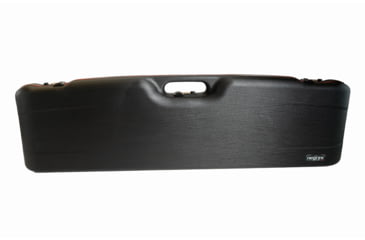 Image of Negrini OU, SXS Hybrid Double Wall Shotgun Case For 2 Barrel Combos w/Chokes, 37in, Black, 1693IS-2C/6894