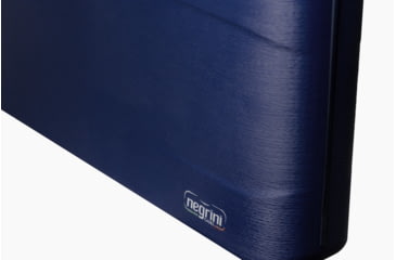 Image of Negrini OU, SXS Hybrid Double Wall Shotgun Case For 2 Barrel Combos w/Chokes, 37in, Cobalt Blue, 1693iA-2C/6904