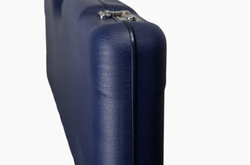 Image of Negrini OU, SXS Hybrid Double Wall Shotgun Case For 2 Barrel Combos w/Chokes, 37in, Cobalt Blue, 1693iA-2C/6904