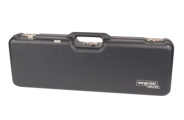 Image of Two OU/SxS Hunting, Skeet Shotgun Travel Case, Black/Blue, 32X11.6X4.8