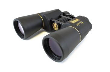 Image of New, Bushnell Legacy WP 10x50 Porro Prism Waterproof Binoculars, Matte Black, 120150