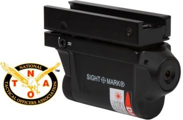 Image of New Sightmark 3-5mW Green Laser Designator Sight, Black w/ Integrated Weaver Mount
