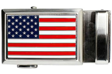 Image of Nexbelt Beveled USA Color Buckle, Red/White/Blue, BCH1613