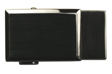 Image of Nexbelt Classic Shield Beveled Buckle, Gunmetal, BCE5413