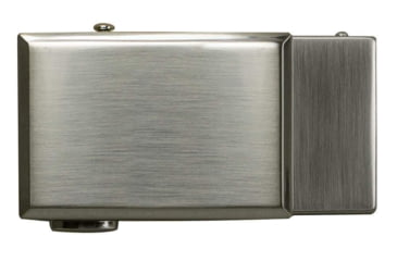Image of Nexbelt Classic Shield Beveled Buckle, Nickel, BCE4485