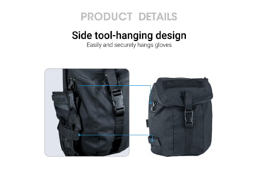 Image of Nextorch Tactical Helmet Bag, Black, TEX20H