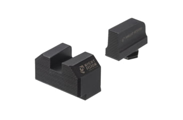 Image of Night Fision Blacked Out Stealth Sight, Glock 17/19/45, Black, GLK-001-290-313-ZXZX