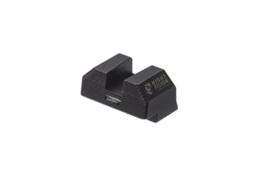 Image of Night Fision Costa Ludus Night Sight Set, Glock 42/43/43x, Yellow Front, Horizontal Tritium Bar Rear, Black, GLK-003-010-YGXG