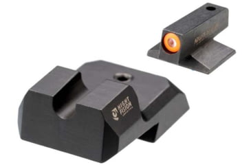 Image of Night Fision 1911 Tritium Night Sight Set, .180 Blade Orange Front Ring, U Notch Blank Rear, 1911-325-014-OGZX