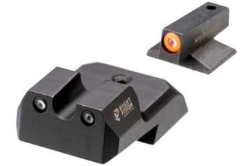 Image of Night Fision 1911 Tritium Night Sight Set, .180 Blade Orange Front Ring, U Notch Rear, 1911-325-007-OGZG