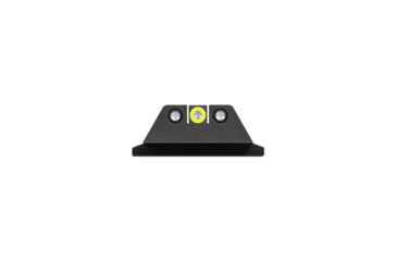 Image of Night Fision Night Sight Set for S&amp;W M&amp;P 2.0 OR and Equalizer w/ Yellow Front Ring, Black, One Size, SAW-207-003-YGZG