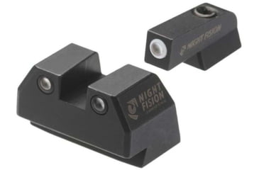 Image of Night Fision Standard Height Night Sight Set, SAR B6, White Front Ring, SAR-302-003-WGZG