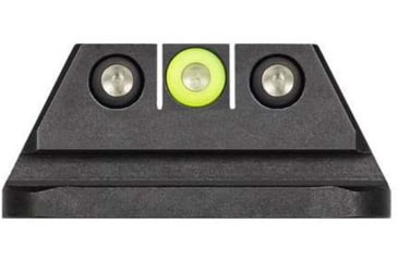 Image of Night Fision Standard Height Night Sight Set, Walther PPQ/PDP/PPQ M2, Yellow Front Ring, WAL-276-003-YGZG