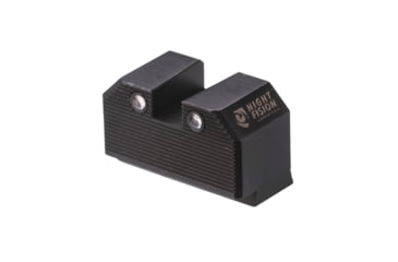 Image of Night Fision Optics Ready Stealth Lower 1/3rd Night Sight Set, Glock 17/19/34 w/ RMR/507c/SRO/ACRO, Black Front, Black, GLK-001-330-353-ZGZG