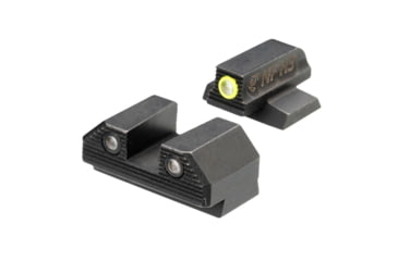 Image of Night Fision Optics Ready Stealth Night Sight Set for Canik MC9/507k/EPS w/ Yellow Front Ring, Black, One Size, CNK-030-163-193-YGZG