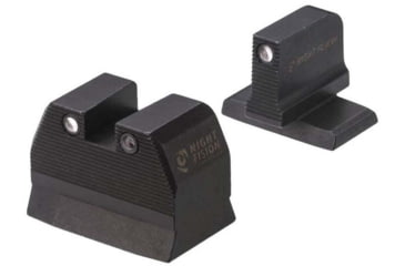 Image of Night Fision Optics Ready Stealth Heckler &amp; Koch Night Sight Set, HK VP9 w/ RMR/507c/508t, Black Front Ring, HAK-127-350-387-ZGZG