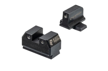 Image of Night Fision Optics Ready Stealth Night Sight Set for Sig P365/P320/EPS w/ Black Front Ring, Black, One Size, SIG-180-289-287-ZGZG