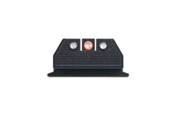 Image of Night Fision Optics Ready Stealth Night Sight Set, S&amp;W M&amp;P Shield Plus w/ 507k, Orange Front, Black, SAW-204-215-290-OGZG