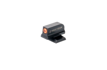Image of Night Fision Optics Ready Stealth Night Sight Set, S&amp;W M&amp;P Shield Plus w/ 507k, Orange Front, Black, SAW-204-215-290-OGZG