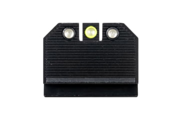 Image of Night Fision Optics Ready Stealth Night Sight Set, S&amp;W M&amp;P w/ RMR/507c/SRO, Yellow Front, Black, SAW-205-311-402-YGZG