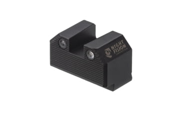 Image of Night Fision Optics Ready Stealth Night Sight Set, Walther PDP/PPQ w/ RMR/507c/508t, Yellow Front, Black, WAL-277-290-313-YGZG