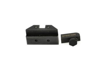 Image of Night Fision Perfect Dot Night Sight Set w/Front, Square Rear, White Front w/Green Tritium, Black Rear w/Green Tr, Fits Glock 20/21/29/30/36/40/41, GLK-002-003-WGZG