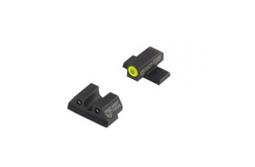 Image of Night Fision Perfect Dot Night Sight Set w/Front, U Rear, Yellow Front w/Green Tritium, Black Rear w/Green T, Fits Sig Sauer .40 S&amp;W &amp; .45 ACP Caliber P-Series , SIG-176-007-YGZG