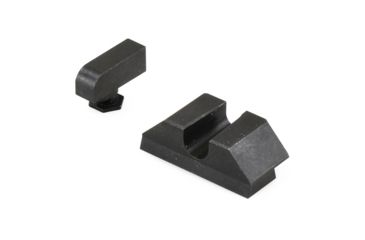 Image of Night Fision Perfect Dot Night Sight Set w/Orange Front, U White Rear, w/Green Tritium, Glock 17/17L/19/22-28/31-35/37-39, GLK-001-007-OGWG