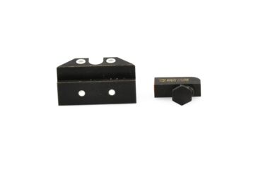 Image of Night Fision Perfect Dot Night Sight Set w/Orange Front, U White Rear, w/Green Tritium, Glock 17/17L/19/22-28/31-35/37-39, GLK-001-007-OGWG