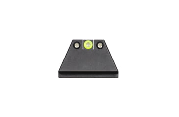 Image of Night Fision Suppressor Height Night Sight Set, Glock 17/19/34, Yellow Front, Black, GLK-004-003-YGZG