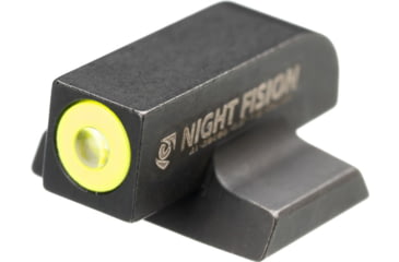 Image of Night Fision Tritium Front Sight for Canik MC9 w/ Yellow Ring, Black, One Size, CNK-030-001-YGXX