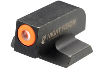 Image of Night Fision Tritium Front Sight for Canik Mete SF and TP9 Pistols w/ Orange Ring, Black, One Size, CNK-029-001-OGXX