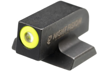 Image of Night Fision Tritium Front Sight for Canik Mete SF and TP9 Pistols w/ Yellow Ring, Black, One Size, CNK-029-001-YGXX
