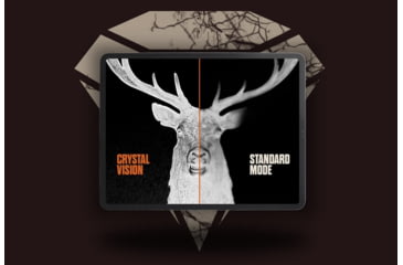 Image of NIGHT PEARL Harpia 50 Max 2.7x50mm 30mm Tube Thermal Rifle Scopes, 50 Hz, 640x512 px, Black, 2NPHARPIA50MAX