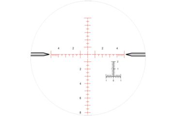 Image of NightForce ATACR 5-25x56mm F1 ZeroStop .1 Mil-Radian DigIllum PTL Mil-R, Black, 34mm C546