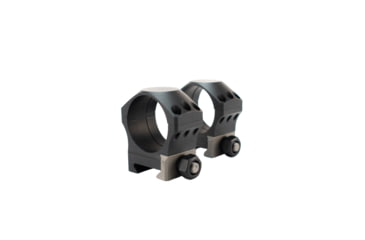 Image of NightForce Ring Set, 1.00 Medium, 34mm, Ultralite, 6 Bolt, Black, 1, Full-Size, A208