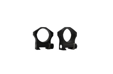 Image of NightForce Ring Set, 1.125 High, 34mm, Ultralite, 4 Bolt, Black, 1.125, Full-Size, A224