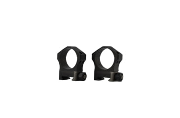 Image of NightForce Ring Set, 1.125 High, 34mm, Ultralite, 4 Bolt, Black, 1.125, Full-Size, A224
