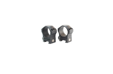 Image of NightForce Ring Set, 1.125 High, 34mm, Ultralite, 6 Bolt, Black, 1.125, Full-Size, A210