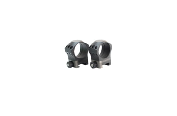 Image of NightForce Ring Set, 1.125 High, 34mm, Ultralite, 6 Bolt, Black, 1.125, Full-Size, A210