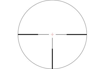 Image of NightForce SHV 4-14x56 .250 MOA 30mm Rifle Scope, Black, IHR Center Illumintation Only Reticle C521