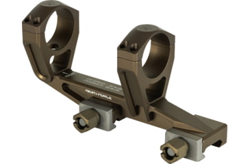 Image of NightForce Ultramount Riflescope Mount, 30mm Tube, 1.93in, 0 MOA, Dark Earth, A684