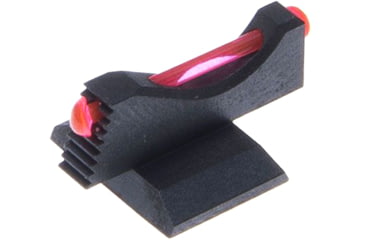 Image of Nighthawk Custom Fiber Optic Front Sight, .040 Red Fiber, Novak Cut, .100 Blade width, .200in Height, SI0020