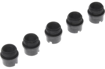 Image of Nighthawk Custom Grip Screw Bushings, Carbon, Fully Machined, Standard, 4-pack, SP0150