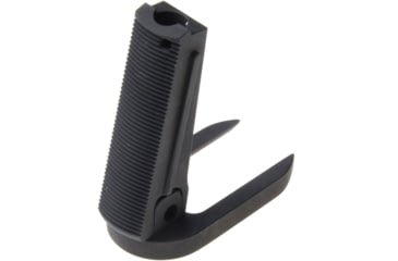 Image of Nighthawk Custom Mainspring Housing, Gov., Flat Serrated w/Mag Well, Carbon, Fully Machined, SP0234