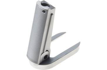 Image of Nighthawk Custom Mainspring Housing, Gov., Flat, Serrated w/Mag Well, Stainless, Fully Machined, SP0234-S