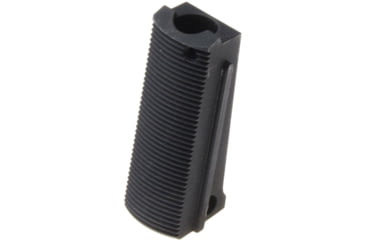 Image of Nighthawk Custom Mainspring Housing, Officer Flat, Serrated w/No Magwell, Carbon, Fully Machined, SP0244
